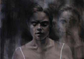  Sphinx II ,  100x70cm ,  Mixed Media on Paper
