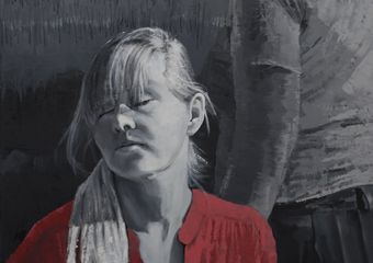  Speak with me ,  120x80cm ,  Oil on Canvas
